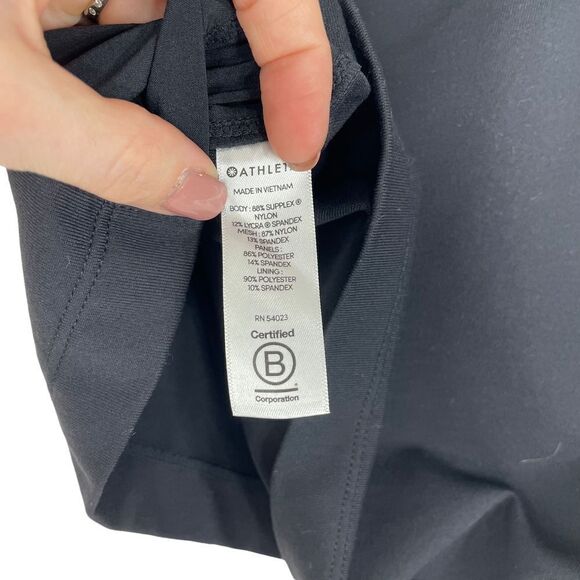 Athleta Excursion Hybrid‎ Skort Sz S black - Picture 5 of 6